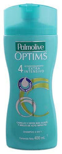 Caja Shampoo Optims Extra Intensivo de 400 ml con 12 Piezas - Palmolive-Shampoo-Colgate Palmolive-MayoreoTotal