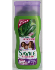 Caja Shampoo Savile Lisos Keratina de 180 ml con 12 Piezas - Quala-Shampoo-Quala-MayoreoTotal