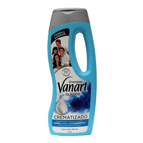 Caja shampoo Vanart crematizado de 750 ml con 12 piezas - Genomma Lab-Shampoo-Genomma Lab-MayoreoTotal