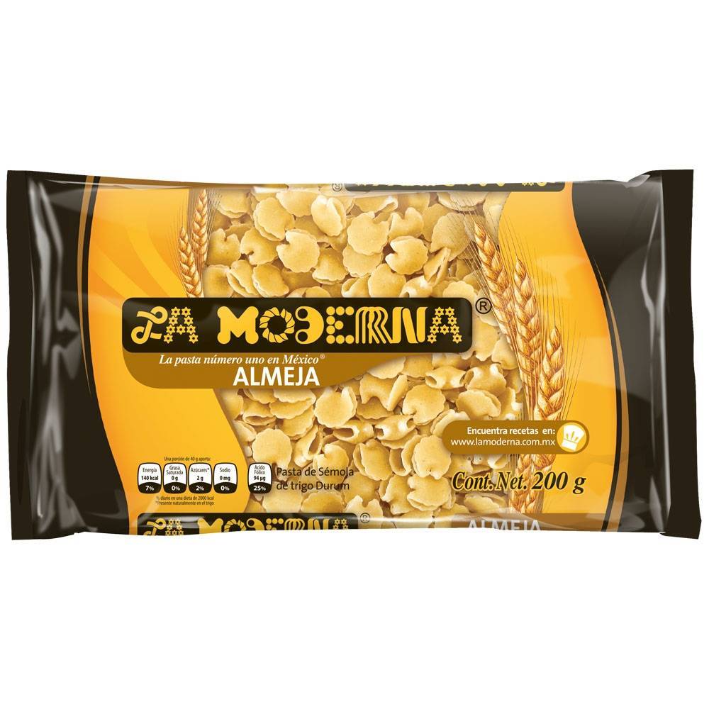 Caja Sopa Almeja (La Moderna) con 20 paquetes de 200 grs-Sopas-La Moderna-MayoreoTotal