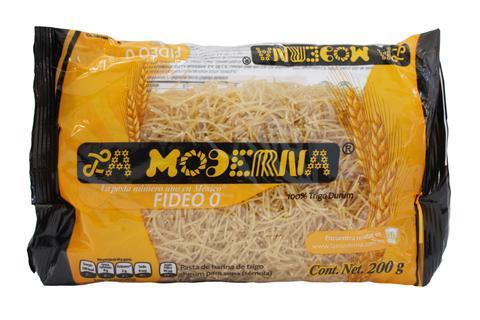 Caja Sopa Fideo 0 con Vegetales de 200 grs con 20 piezas - La Moderna-Sopas-La Moderna-MayoreoTotal