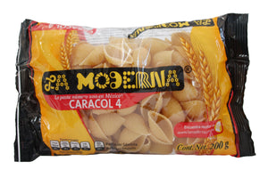 Caja Sopa Moderna Caracol No.4 de 200 grs con 20 bolsas - La Moderna-Sopas-La Moderna-MayoreoTotal