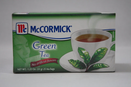 Caja Té Verde McCormick de 25 sobres con 24 paquetes - Herdez-Té-Herdez-0052100737256C-MayoreoTotal