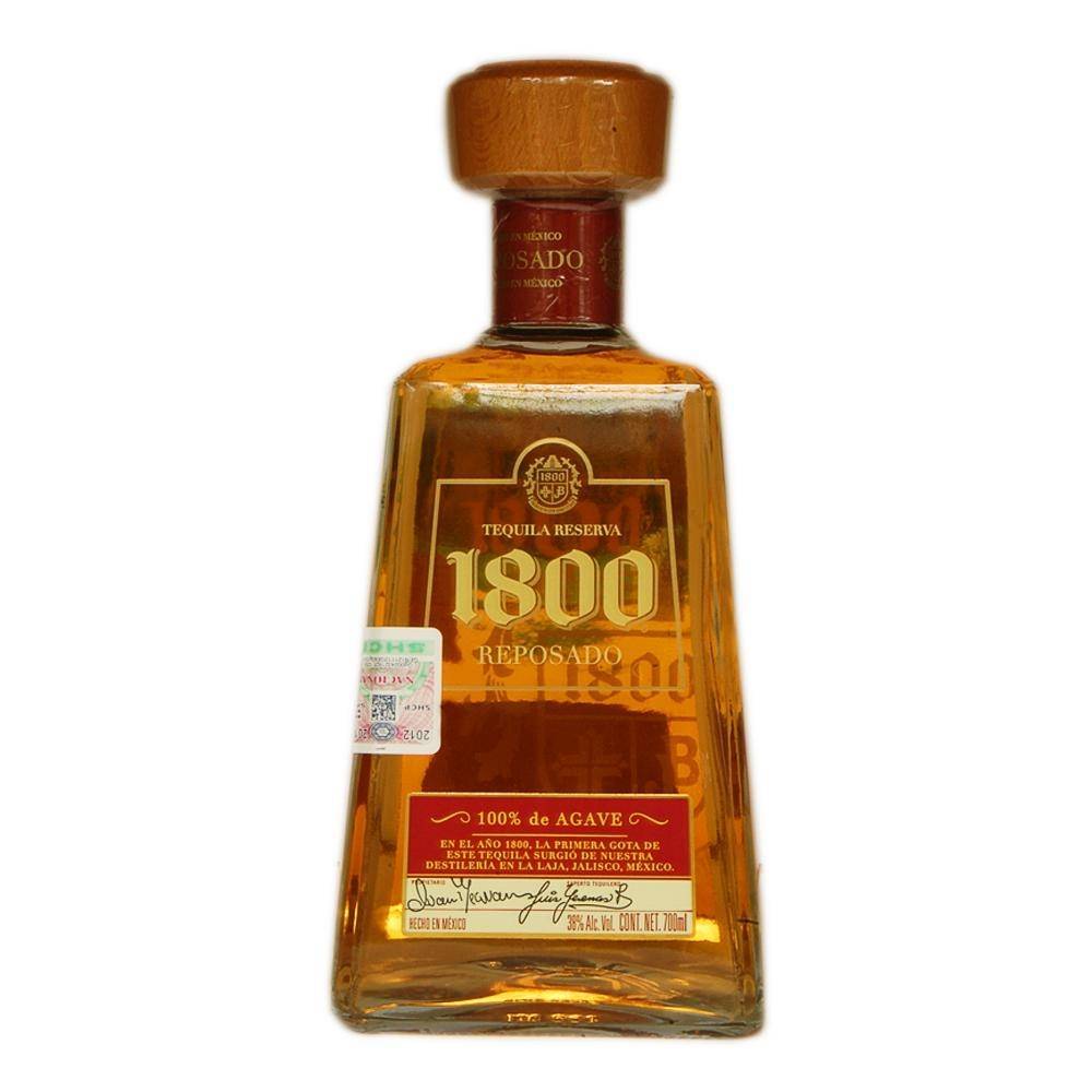 Caja Tequila 1800 Reposado con 6 botellas de 700 ml-Tequila-MayoreoTotal-MayoreoTotal