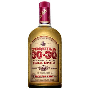 Caja Tequila 30-30 Reposado por 100 con 12 botellas de 1Lt-Tequila-MayoreoTotal-MayoreoTotal