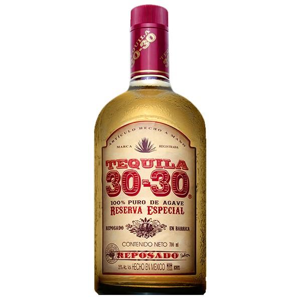 Caja Tequila 30-30 Reposado por 100 con 12 botellas de 1Lt-Tequila-MayoreoTotal-MayoreoTotal