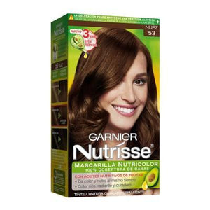 Caja Tinte Nutrisse Nuez 53 con 12 piezas - Garnier-Tintes-Garnier-MayoreoTotal