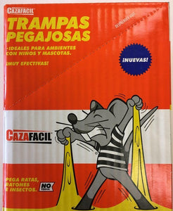 Caja Trampa Rata Cazafacil con 12 Piezas-Insecticidas-MayoreoTotal-MayoreoTotal