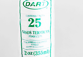 Caja Vaso Térmico Dart No.12 (355 ml ) de 40 paquetes con 25 vasos - Dart-Desechables-Dart-MayoreoTotal