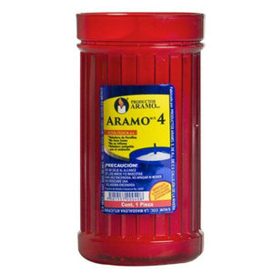 Caja Veladora Aramo No.4 de 24 piezas - Aramo-Veladoras-Aramo-MayoreoTotal