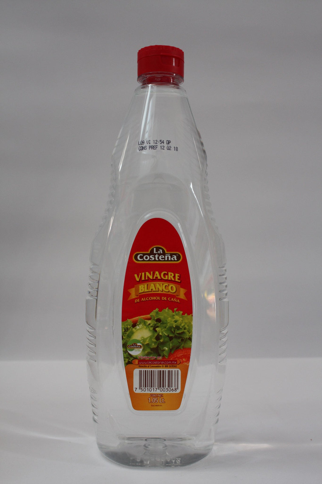 Caja Vinagre Blanco de 1.05 litro con 12 botellas - La Costeña-Vinagre-La Costeña-7501017003068C-MayoreoTotal