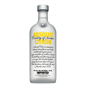 Caja Vodka Absolut Citron con 12 botellas 750 ml-Vodka-MayoreoTotal-MayoreoTotal