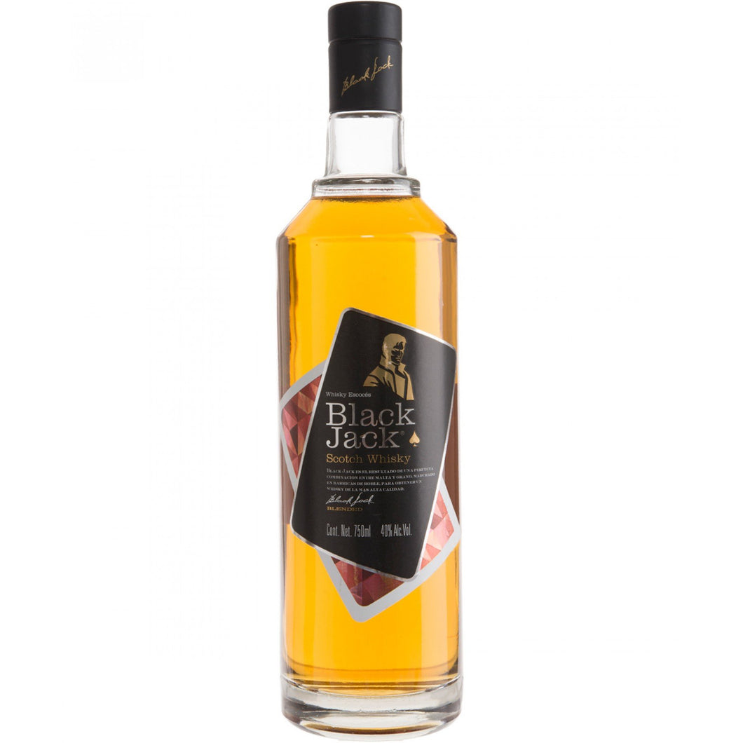 Caja Whisky Black Jack con 12 botellas de 750 ml-Whisky-MayoreoTotal-MayoreoTotal