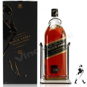 Caja Whisky Johnnie Walker Black con 3 botellas de 3 litros-Whisky-MayoreoTotal-MayoreoTotal
