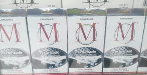 Condones M-Force Texturizados con 3 piezas-Condones-M-Force-MayoreoTotal