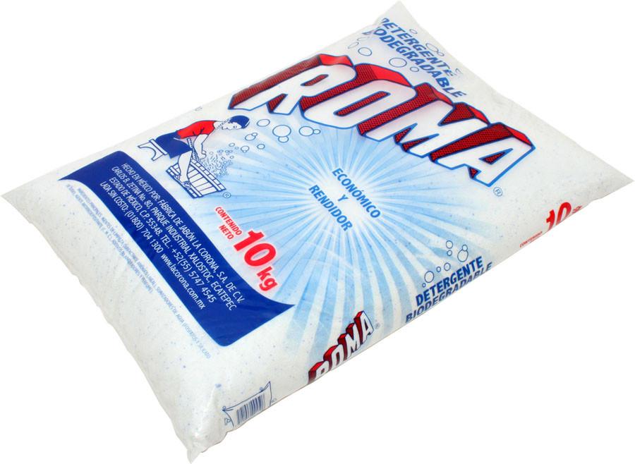 Detergente Roma Granel Bolsa de 10kgs - Fabrica de Jabón La Corona-Detergentes-La Corona-MayoreoTotal