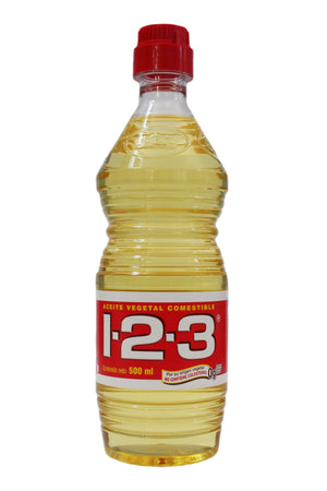 Media caja aceite 1-2-3 de 500 ml en 12 botellas - Fábrica de Jabón La Corona-Aceites-La Corona-MayoreoTotal