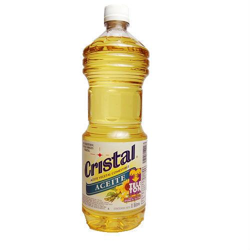 Media caja de aceite comestible Cristal de 1.5 litros con 4 botellas - Aceites, Grasas y Derivados-Aceites-Aceites, Grasas y Derivados-MayoreoTotal