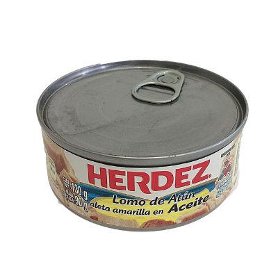 Media caja atún en aceite Lomo de 130 grs en 24 latas - Herdez-Atún y Sardina-Herdez-MayoreoTotal