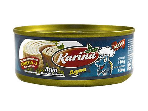Media caja atún en agua Karina de 140 grs en 12 piezas - Maxima-Atún y Sardina-Maxima-MayoreoTotal