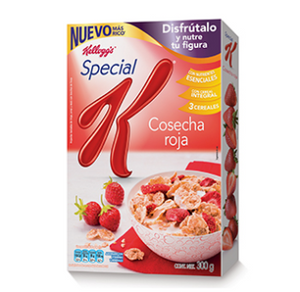 Media Caja Cereal Special K Cosecha Roja de 300 grs con 12 piezas - Kelloggs-Cereales y Avenas-Kelloggs-MayoreoTotal