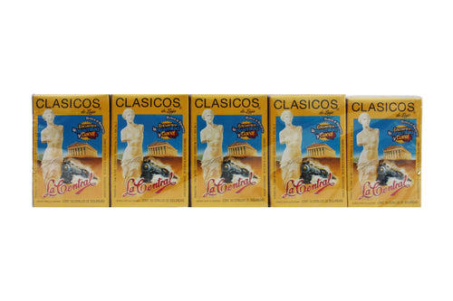 Media Caja Cerillos Clásicos de 50 piezas con 10 paquetes - La Central-Cerillos-La Central-MayoreoTotal