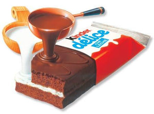 Media Caja Chocolate Kinder Delice en 7 paquetes con 10 piezas - Ferrero-Chocolates-Ferrero-MayoreoTotal