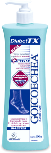 Media Caja Crema Goicochea Diabetx Hidratante de 400 ml con 5 Piezas - Genomma Lab-Cremas Corporales y Faciales-Genomma Lab-MayoreoTotal