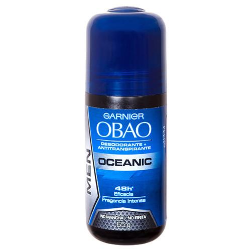 Media Caja Desodorante Obao Roll For Man Oceanico de 65 g con 12 piezas - Garnier-Desodorantes-Garnier-MayoreoTotal