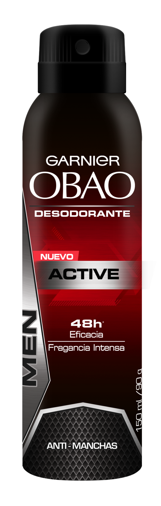 Media Caja Desodorante Obao Spray Hombre Active de 150 ml con 6 piezas - Garnier-Desodorantes-Garnier-MayoreoTotal