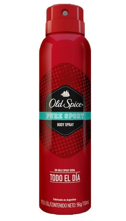 Media Caja Desodorante Spray Old Spice Pure Sport de 96 g con 6 Piezas - Procter & Gamble-Desodorantes-Procter & Gamble-MayoreoTotal