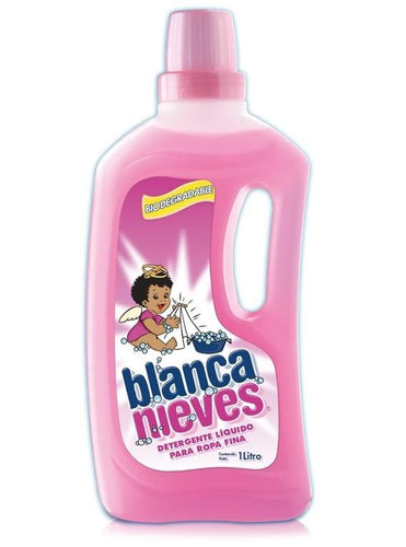 Media Caja Detergente Blanca Nieves Liquido de 1 litro con 6 piezas - Fabrica de Jabón La Corona-Detergentes-La Corona-MayoreoTotal