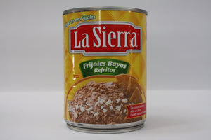 Media Caja Frijol Refrito Bayo La Sierra de 580 grs con 6 latas - Sabormex-Enlatados-Sabormex-7501052420431-MayoreoTotal