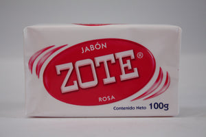 Media caja jabón de lavandería Zote Rosa de 100 grs con 30 piezas - La Corona-Lavandería-Abeto-7501026005985-MayoreoTotal