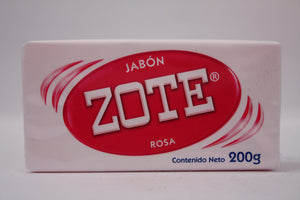 Media Caja Jabón de Lavanderia Zote Rosa de 200 grs con 25 piezas - La Corona-Lavanderia-La Corona-7501026005688-MayoreoTotal