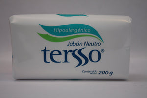 Media caja jabón de tocador Tersso neutro de 200 grs. con 15 piezas - Fabrica de Jabón La Corona-Jabones-La Corona-7501026007101-MayoreoTotal