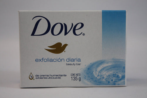 Media Caja Jabón Dove Exfoliante de 135 grs con 24 piezas - Unilever-Jabones-Unilever-7501056371159-MayoreoTotal