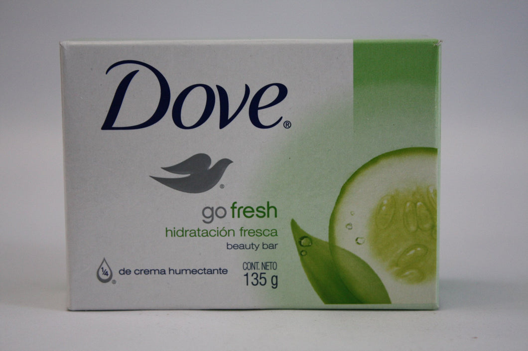 Media Caja Jabón Dove Hidratación Fresca de 135 grs con 24 piezas - Unilever-Jabones-Unilever-7501056371821-MayoreoTotal