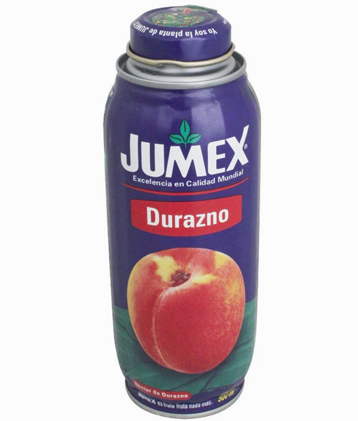 Media Caja Jugo Jumex Durazno Lata Botella de 500 ml con 6 piezas - Jumex-Jugos-Jumex-MayoreoTotal