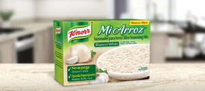 Media Caja Knorr Mi arroz Sazon Blanco en 4 piezas de 12 grs con 12 exhibidores - Unilever-Sazonadores-Unilever-MayoreoTotal