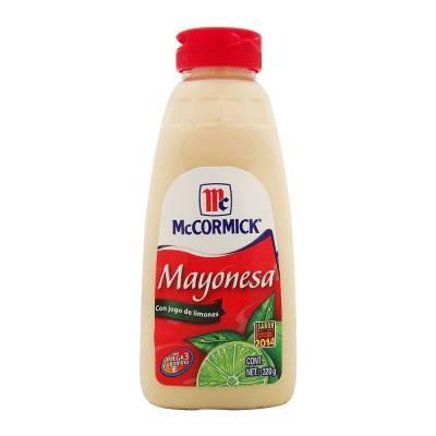 Media Caja Mayonesa Mccormick Squeeze de 320 grs con 6 piezas - Herdez-Mayonesas-Herdez-MayoreoTotal