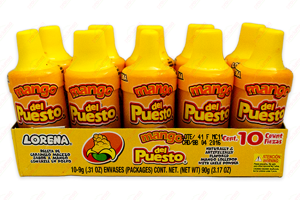 Media Caja Paleta Caramelo Del Puesto Mango en 12 paquetes de 10 piezas Lorena - Hersheys-Dulce Macizo-Hersheys-MayoreoTotal