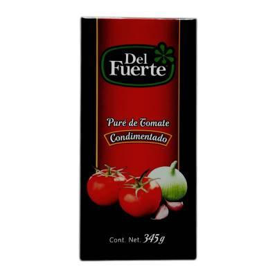 Media Caja Pure de Tomate Del Fuerte de 345 grs con 12 piezas - Herdez-Pure de Tomate-Herdez-MayoreoTotal