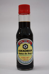 Media caja salsa de soya Kikkoman de 148 ml con 6 botellas - Kikkoman-Salsas-Kikkoman-0041390000508-MayoreoTotal