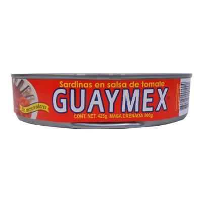 Media caja sardina en tomate Guaymex de 425 grs con 12 latas - Grupo Guaymex-Atún y Sardina-Grupo Guaymex-MayoreoTotal