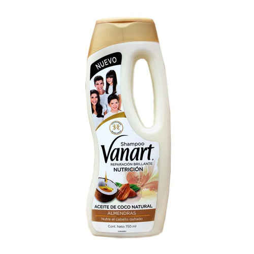 Media Caja shampoo Vanart Nutricion de 750 ml con 6 piezas - Genomma Lab-Shampoo-Genomma Lab-MayoreoTotal