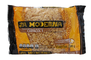 Media Caja Sopa Moderna Caracol No.1 de 200 grs con 10 bolsas - La Moderna-Sopas-La Moderna-MayoreoTotal
