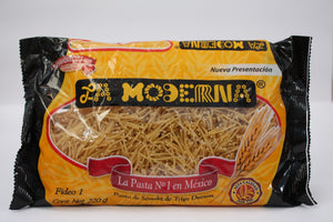 Sopa Fideo No.1 (La Moderna) con 20 paquetes de 200 grs-Sopas-La Moderna-7501018310028C-MayoreoTotal