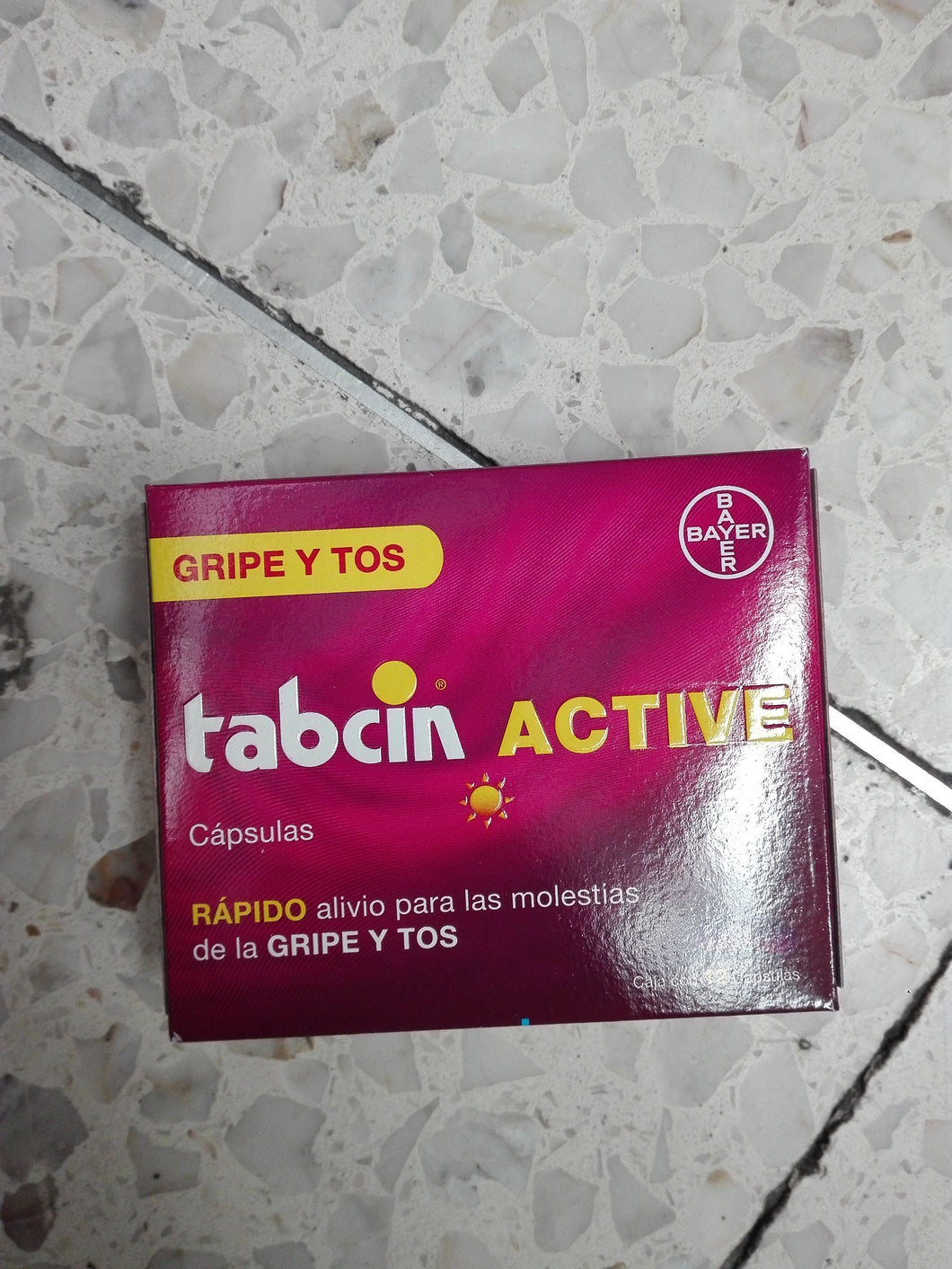 Tabcin active caja con 12 capsulas-Farmacia-MayoreoTotal-MayoreoTotal