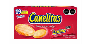 Canelitas Marinela 19 pzas de 60 g c/u